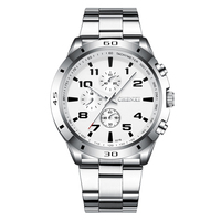 Curren-montre à Quartz en acier inoxydable pour hommes, nouveau modèle de marque, à la mode décontractée, pour les affaires, le sport, modèle masculin, 027B
