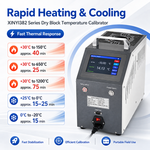 Calibrateur de température portable à bloc sec -20°C à 150°C, écran tactile, USB, OEM/ODM, indice IP65, construction en aluminium pour capteur - Product Image 3