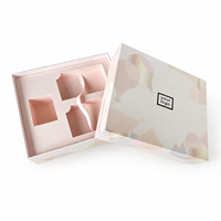 Boîte cadeau de luxe à couvercle et base rigides en carton recyclable conforme à la norme EU PPWR, emballage écologique pour cosmétiques, bijoux et cadeaux