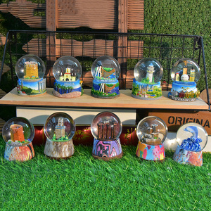Handmade Resin Crafts <b>Christmas</b> Building Dolphin Customized <b>Snow</b> <b>Globes</b> Sculpture Home Decor Wholesale Cheap Gifts - Product Image 4