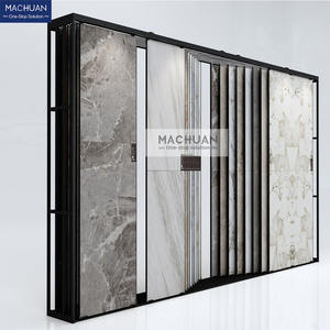 मैकुआन उच्च गुणवत्ता वाली आधुनिक शैली धातु स्लाइडिंग टाइल डिस्प्ले स्टैंड रैक हॉट सेल - Product Image 1