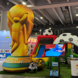 Trofeo de Fútbol Inflable Gigante, Réplica de Trofeo de la Copa Mundial Inflable, Accesorio Publicitario para Exteriores - Product Image 3