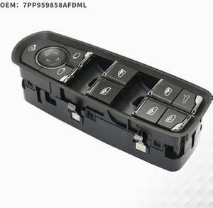 Interruptor Eléctrico para Ventanilla Delantera Izquierda Compatible con Porsche Cayenne Panamera <span class=keywords><strong>Macan</strong></span>, Reemplaza la Pieza Original # 7PP959858AFDML (sin asistencia de carril) - Product Image 4