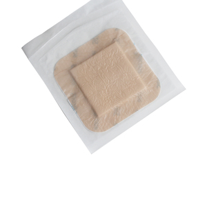 Medicazione in Schiuma di Silicone Autoadesiva ad Alta Assorbenza Certificata CE per Piaghe <span class=keywords><strong>da</strong></span> <span class=keywords><strong>Decubito</strong></span> con Bordo Proteggi-Bordi, Comfort e Sicurezza per la Cura delle Ferite - Product Image 5