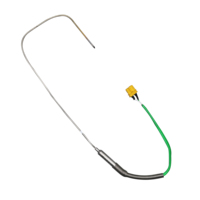 Sonde PT100 de qualité industrielle avec armure flexible pour itinéraires d'installation complexes - Plage de -50 à 200°C - Précision de 0,2°C