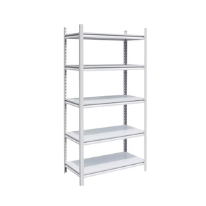 Steel <strong>Shelves</strong> Double Sided 5 Layer Warehouse Lightweight Duty <strong>Storage</strong> Racks Boltless Rivet Shelving for Bedroom - Product Image 3