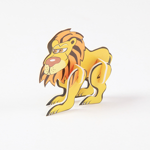 Custom giocattoli di gomma piuma di <span class=keywords><strong>puzzle</strong></span> bambino 3d di carta di <span class=keywords><strong>puzzle</strong></span> di arte 3d giocattoli di <span class=keywords><strong>puzzle</strong></span> modello animale - Product Image 3