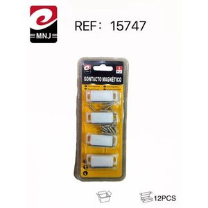 Contatto magnetico per porta, 4 pezzi, per sistema di allarme di sicurezza per porte - Product Image 1