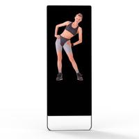 Miroir LCD intelligent Android Affichage publicitaire Fitness Salle de bain Miroir magique Étanche Led Tv Miroir magique intelligent