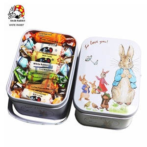 Caramelos de Leche con Fruta <span class=keywords><strong>White</strong></span> <span class=keywords><strong>Rabbit</strong></span> 114g, Caja de Regalo Creativa (Empaque Recubierto Estilo Shanghái) - Product Image 2