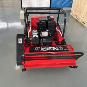Livraison Gratuite Tondeuse Robot Diesel Industrielle Autonome 8600W 1000mm avec <span class=keywords><strong>Rouleau</strong></span> et Chariot à Chenilles Certifiée CE - Product Image 1