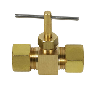 Midline vana 1/4 inç pirinç manuel güç sıkıştırma iğne vana kurşunsuz su gaz yağı kontrol iğne yapısı için 3-Year - Product Image 6