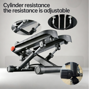 <span class=keywords><strong>Stepper</strong></span> Multifunzionale con Resistenza Regolabile per Ufficio, Fitness o Uso Domestico, con Cilindro Rotante per la Vita e Corde - Product Image 5