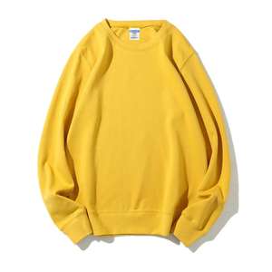 Sudadera de Cuello Redondo Lisa Personalizada de Alta Calidad, Sin Capucha, Transpirable, Ligera, Estilo Oversize, Apta para Todas las Temporadas - Product Image 1