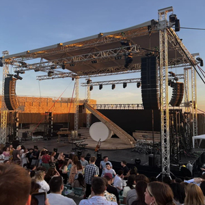 Estructura de Aluminio Pintada en Negro de 8*6*6m con Techo Plano y Alta Capacidad de Carga para Conciertos Musicales - Product Image 6