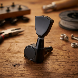 Guitare électrique E08BB, accordeurs classiques en acier Keystone, durables, noirs, fabriqués en Corée, pièces et accessoires pour guitare - Product Image 3