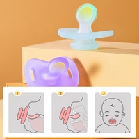 Phanpy vente en gros sans BPA tétines de dentition fabricant de sucette écologique pour enfants tétine de luxe pour bébé comme le sein