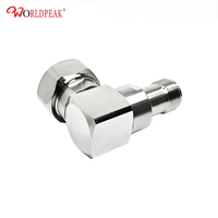 Adaptateur Coaxial RF Connecteur Mâle Femelle Coude HN Femelle Rf Connecteurs à 7/16 DIN Mâle L29 Prise Argent Plaqué 50ohm Adaptateur