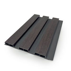 Panel de Pared de PVC WPC Acanalado, Resistente a Impactos, con Textura de Madera Lisa y Colores Personalizables, Impermeable, de 2.4 y 2.9 m, Decorativo para Interiores Residenciales - Product Image 2