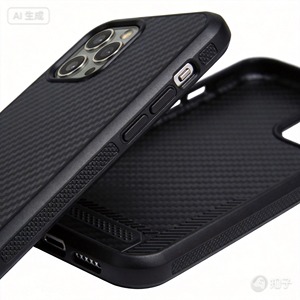 Étui de téléphone en fibre de carbone - Product Image 1