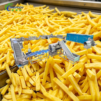 Chaîne de production industrielle automatique certifiée CE ISO pour la fabrication de frites de manioc et de pommes de terre fraîches surgelées