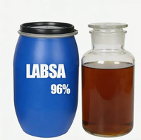 Acide Linéaire Alkylbenzène Sulfonique (LABSA) de Qualité Industrielle 96%, Liquide Viscieux Brun pour Matières Premières de Poudre Détergente