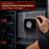 6038 DC Axiallüfter 60x60x38mm PBT-Flügel IP54 für CE TUV RoHS Zertifiziert 12V Kugellager OEM ODM Kundenspezifisch Großhandel