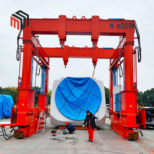 10 20 25 30 40 50 60 80 100 150 200 300 톤 갠트리 크레인 20t 25t 프리 캐스트 하우스 블록 스틸 코일 처리 갠트리 크레인 판매 - Product Image 4