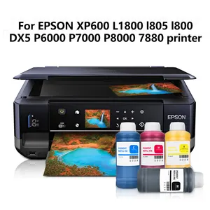 Универсальные пигментные чернила для принтера Epson 1000, 3800, 3880, 7700, 9700, 7800, 9800, 4800, 4880, 7600, P600, P800, T3200, T3270, 9600 мл/бутылка
