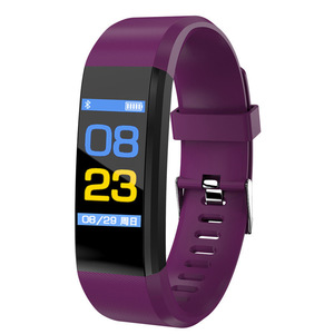 <strong>ID115</strong> Plus Smart Wristband Color Screen Heart Rate Monitor Sleep &amp; Pedometer Fitness Tracker Android Operated Band - Product Image 5