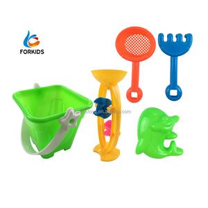 2017 hot selling beach plastic wheels,kids plastic beach buckets and spades,summer beach toy set