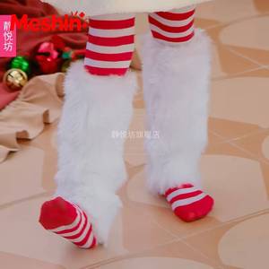 Nuevo Disfraz de Santa Claus con Capucha de Terciopelo para Niñas, Vestido de Navidad para Fiestas Infantiles, Poliéster MS, Actualización 2026 - Product Image 6