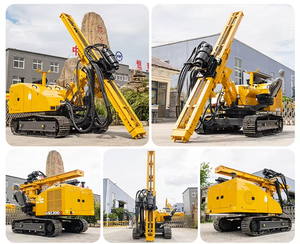 China Stapel Bestuurder Zonne-Snelweg Vangrail Rammen Machine HWL-300R 3M Zonne-Heimachine - Product Image 5