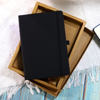 Boîte-cadeau d'emballage personnalisée Carnet à couverture rigide B5,A5,A6 Pu Cadeau gravé au laser impression logo Carnet de notes personnalisé carnet de notes journal