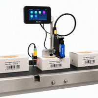 Machine de marquage à jet d'encre Willita Online, hauteur d'impression 12,7 mm 25,4 mm, fonctionne avec convoyeur pour boîtes, bouteilles, sachets, papier