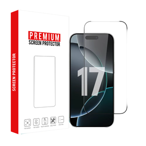 ฟิล์มกระจกนิรภัยแบบพรีเมียมสั่งทำพิเศษสำหรับ iPhone 17 Pro Max 2.5D ป้องกันรอยขีดข่วน ความแข็ง 9H บางเฉียบ เรียบลื่น - Product Image 1