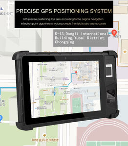 Tableta Robusta FP08 con SDK Gratuito, Android 13, Resistente al Agua, para Hospitales, con Escáner de Huellas Dactilares Biométrico y Registro de Tiempo de Personal en la <span class=keywords><strong>Nube</strong></span> - Product Image 2