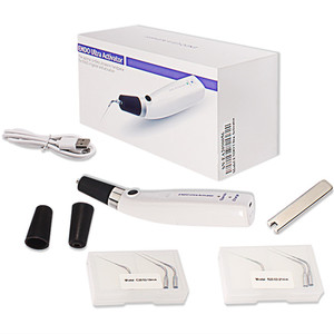 Aiguille d'irrigation pour canal radiculaire, pièce à main rotative dentaire, activateur sonique avec 6 embouts, nettoyage et irrigation endodontique - Product Image 3