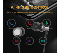 Écouteurs intra-auriculaires filaires J&Y à prix abordable, son parfait, contrôle du volume, interface Type-C, ajustement personnalisé, en ABS+TPE, 1,2 m
