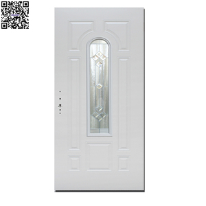 <span class=keywords><strong>Porte</strong></span> extérieure pré-encadrée en acier ignifugé <span class=keywords><strong>de</strong></span> 32 pouces x 80 pouces, à 6 panneaux, à ouverture vers la droite, apprêtée, avec cadre en acier - Product Image 4