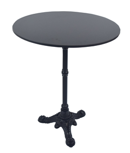 Table de patio en fonte Socles d'extérieur Café Base de table en métal noir Aluminium Acier Salon Atelier Blanchisserie Ferme - Product Image 3
