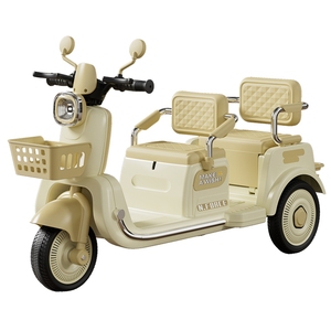 Moto électrique biplace télécommandée pour enfants, tricycle de grande taille pour les 2 à 4 ans - Product Image 3