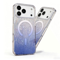 Funda de Lujo con Purpurina de Alta Calidad para Teléfono Móvil, Marco de Cámara Brillante con Degradado para iPhone 17 16 15 14 13 Pro Max