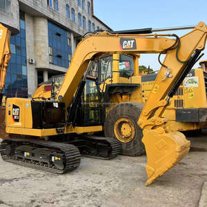 Miniexcavadora CAT 307,5 usada, excavadora Original de 7 toneladas de alta calidad con certificado CE/EPA, miniexcavadora de segunda mano 307,5 - Product Image 4