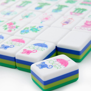 Tapis de <span class=keywords><strong>Mahjong</strong></span> Mardi Gras, design Quartier <span class=keywords><strong>Français</strong></span> de la Nouvelle-Orléans et gâteau du roi, tapis de jeu de <span class=keywords><strong>Mahjong</strong></span> américain, couverture de table antidérapante pour <span class=keywords><strong>Mahjong</strong></span> - Product Image 5