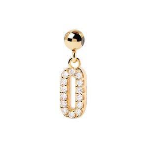 Vente en gros 925 argent Sterling Zircon <span class=keywords><strong>chiffre</strong></span> boule pendentif collier 18 plaqué or bricolage 0-9 chiffres pendentif collier à MydAUGHTER - Product Image 5