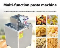 Machine à pâtes automatique directe d'usine extrudeuse de macaroni de nouilles machine de fabrication de céréales de production de spaghetti pour un usage domestique nouveau