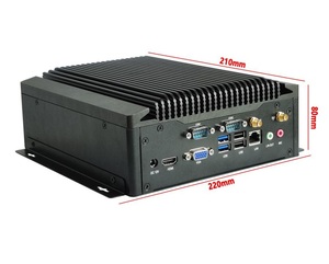 2025 ELSKY <span class=keywords><strong>PC</strong></span> industrial sin ventilador IPC 13ª generación <span class=keywords><strong>I5</strong></span> 1225U DDR4 Dual LAN 4K pantalla Raptor Lake o Alder Lake 12th Gen <span class=keywords><strong>CPU</strong></span> - Product Image 1