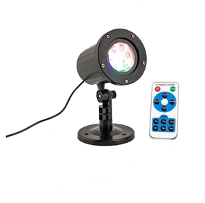 Aopu 4*1W RGBW hoặc trắng không thấm nước ngoài trời thắp sáng giáng sinh bông tuyết chiếu ánh sáng - Product Image 6