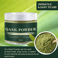 Poudre de Qasil en vrac naturelle et pure de qualité supérieure pour les soins de la peau